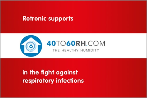 Rotronic supports the 40TO60RH.COM