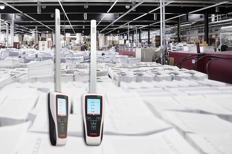 HP-GTS – HANDHELD MEASURING INSTRUMENT FOR THE PAPER AND TEXTILE INDUSTRIES