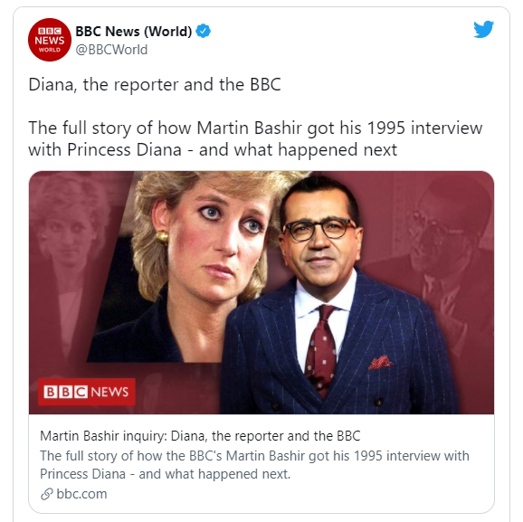 Martin Bashir - Princess Diana Interview - BBC Fallout