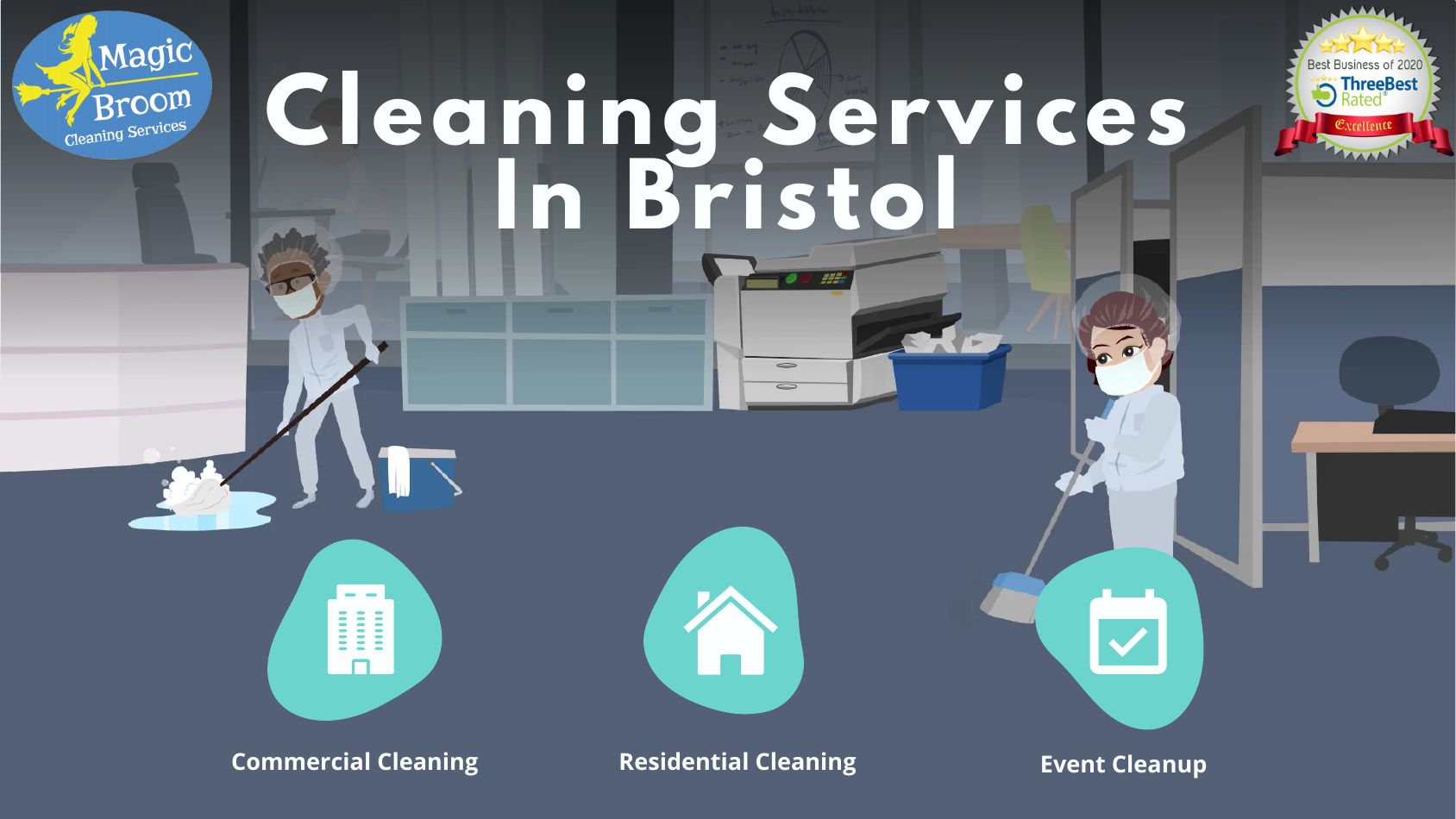 Main image for Magic Broom Office Cleaning Services Bristol