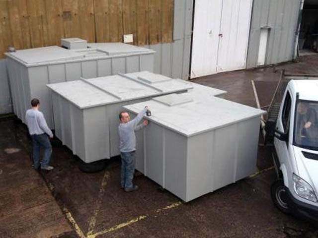 One Piece GRP Storage Tanks