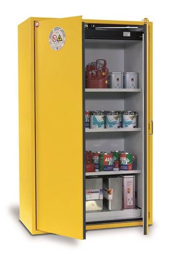 Safety cabinets with smart 'One Touch' doors