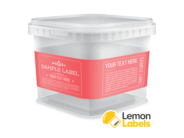 Rectangle Printed Labels