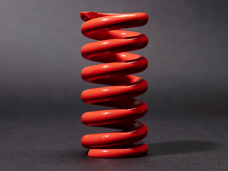 Powder Coating Red Spring