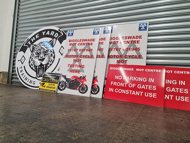 Bespoke Printed Signs