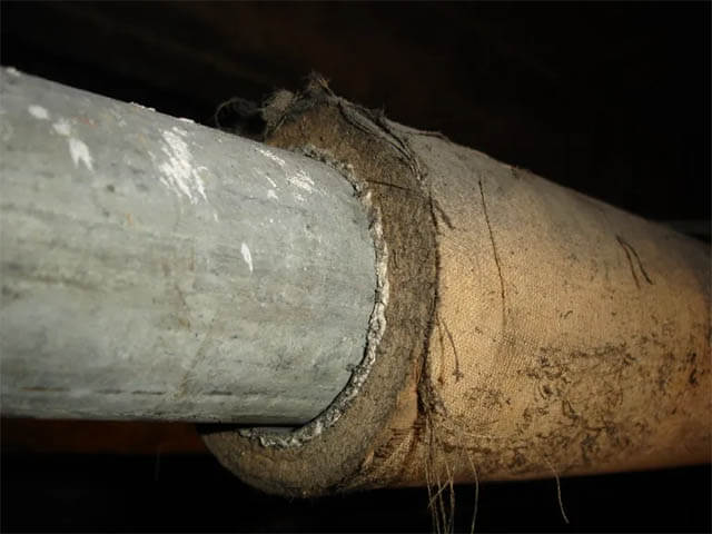 Asbestos Pipe Insulation