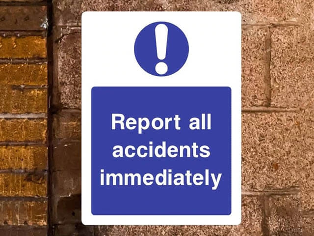 Mandatory signs