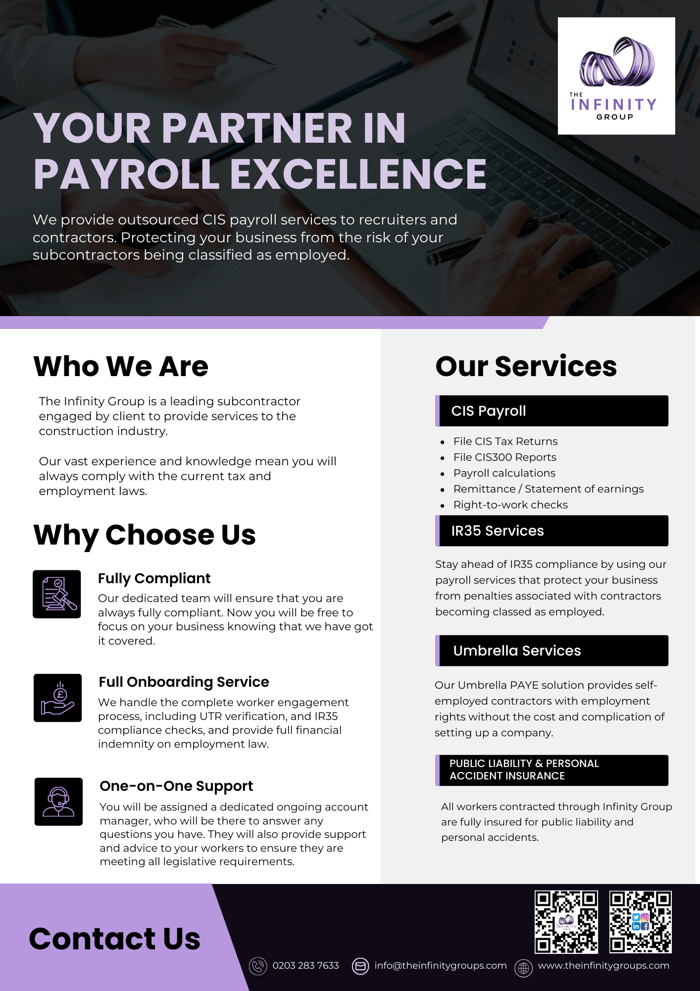Main image for THE INFINITY GROUP - CIS Payroll