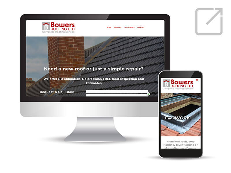 Roofing Services Website