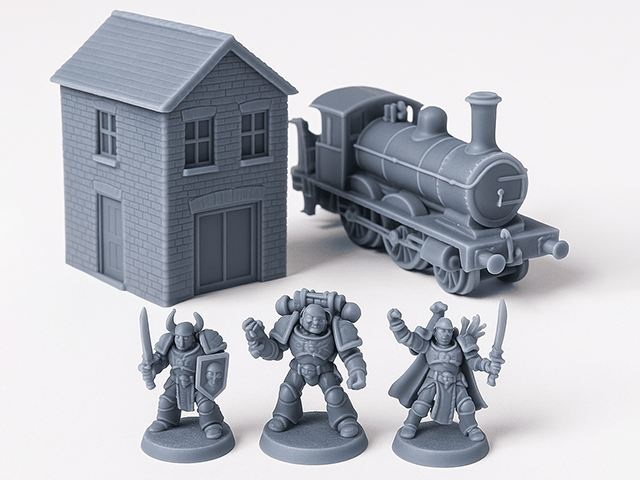Resin 3D Printed Miniatures