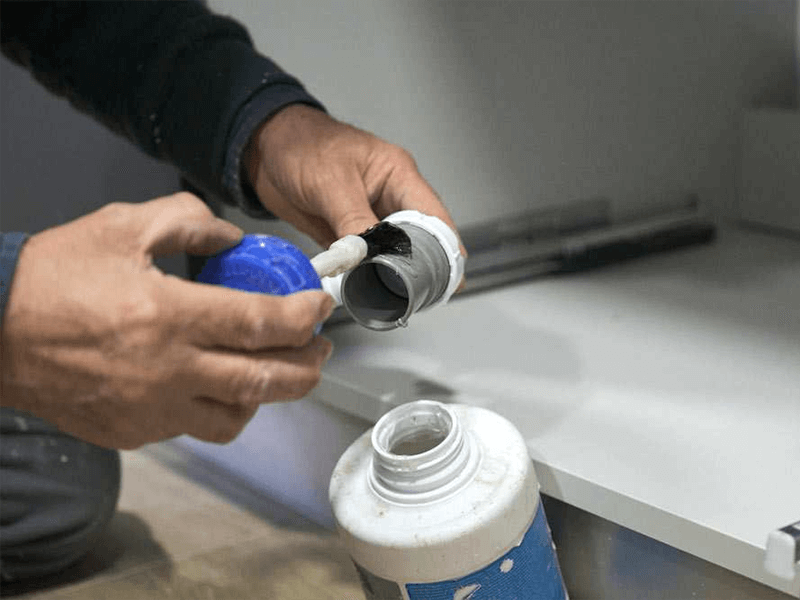 Plastic Pipe Solvent Welding