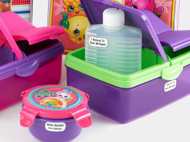 Lunchbox Labels