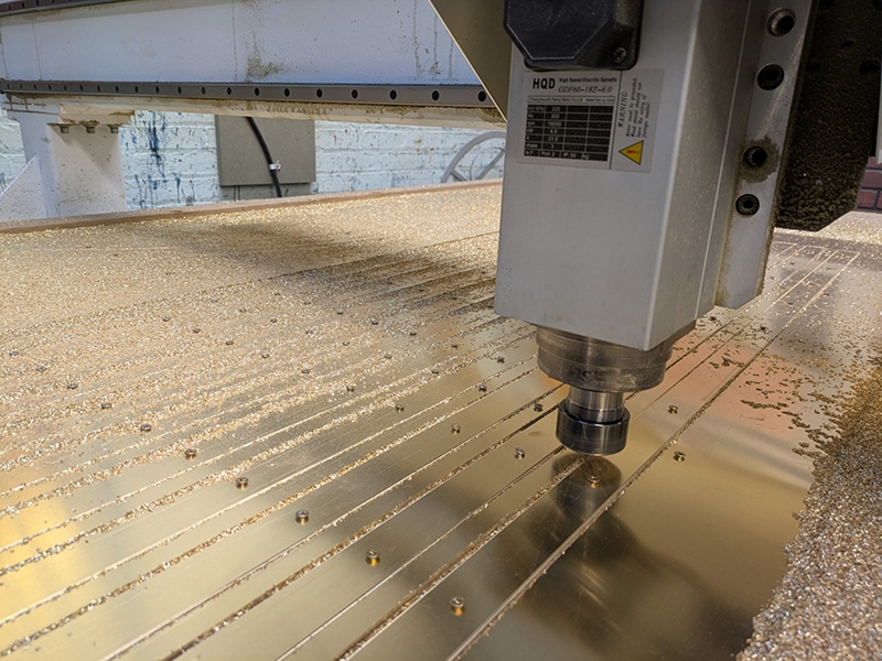 CNC Engraving on Brass & Metals