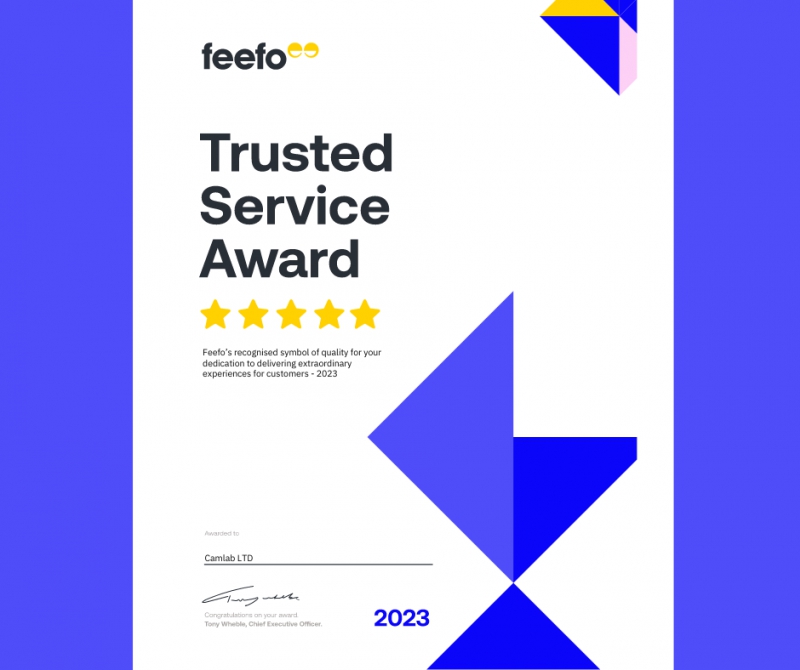 Feefo 2023 Trusted Service Award WINNER