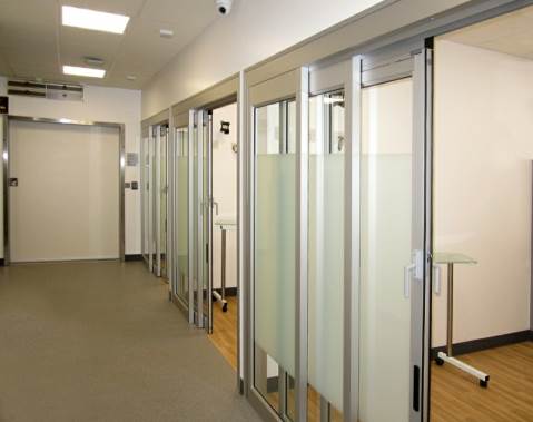 Axis Stanley Dura-Care doors for Spire Hartswood Hospital