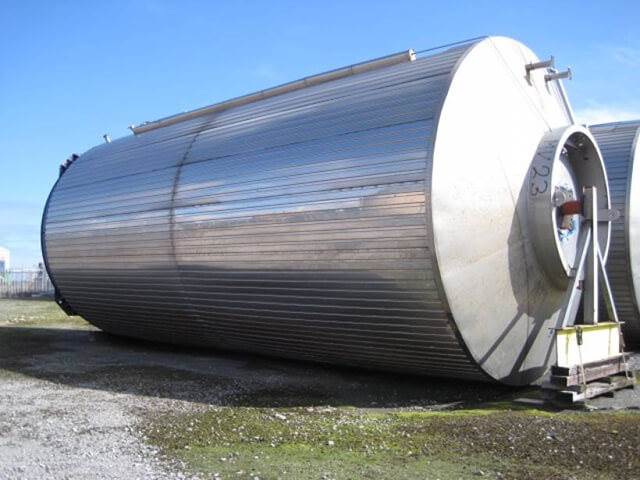 Jacketed Stainless Steel Storage Tanks