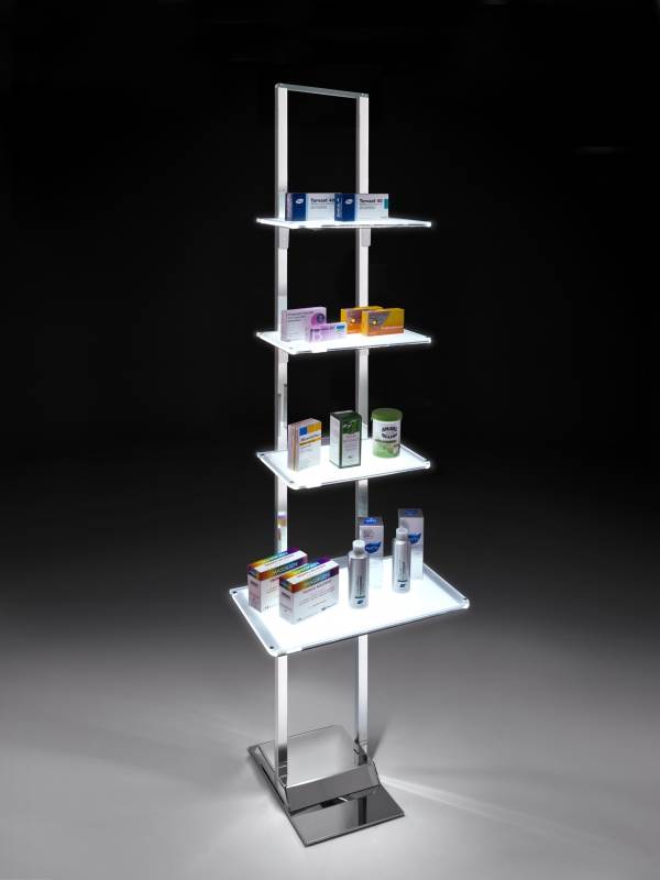 LEDMAG adds illuminated display stands to UK range