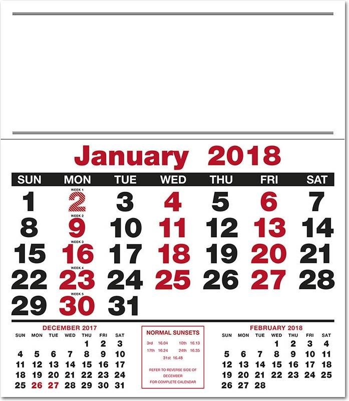 2019 Commercial Calendars