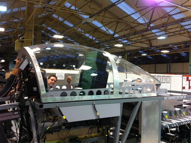 Canopy for trainer aircraft 