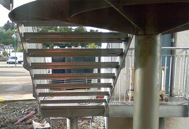 Secondary Steel Staircase