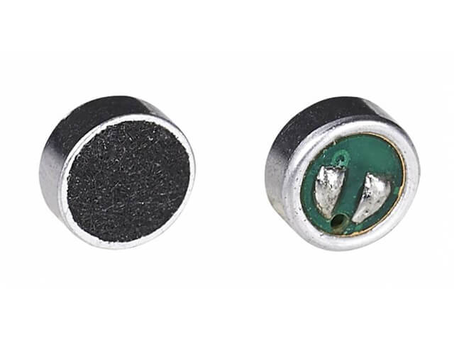 Miniature electret condenser microphone