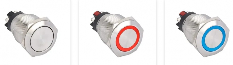 22mm Stainless Steel Switches