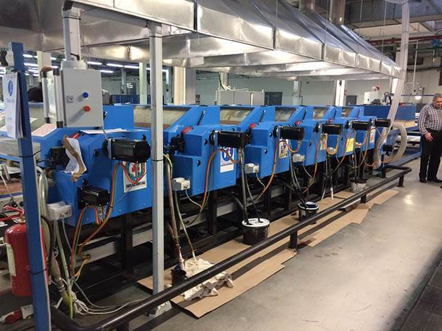 Six Colour Servo Press