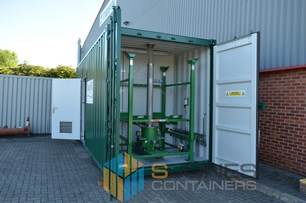 Containers Converted Into Mobile Water Treatment Plants