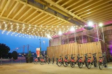 Shipping containers provide space solution