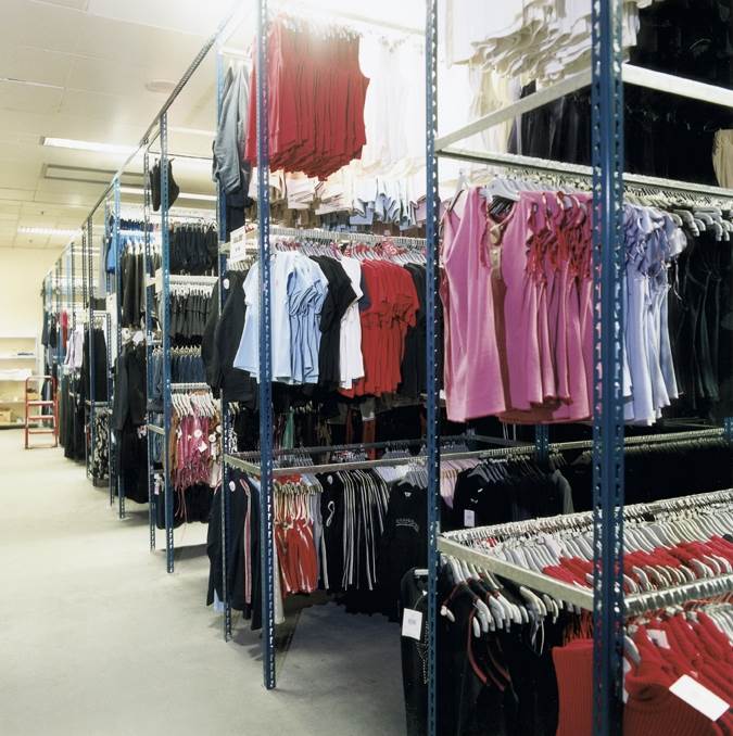 Stockroom Garment Racking