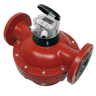 Industrial Oil Meter with electronic display