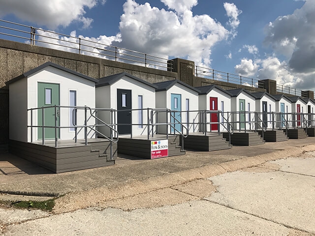 Fibreglass Beach Huts