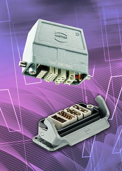 HARTING adds Gigabit interfaces with high mating cycles to Han-Modular connecto