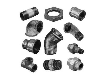 Malleable Iron Fittings Black And Galvanised