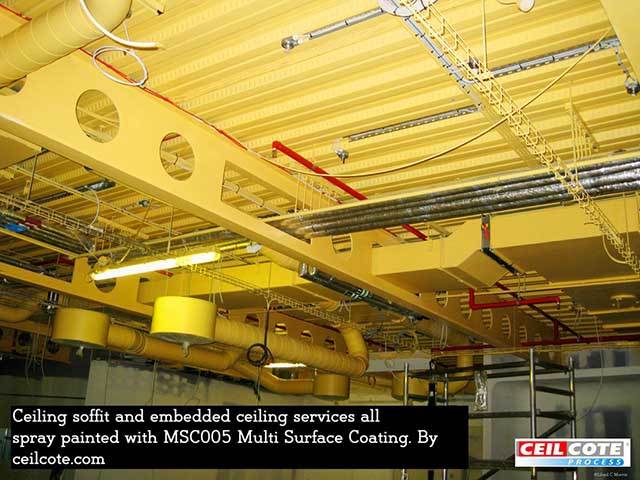 Spray Paint Soffits with MSC005 Multi Surface Coating