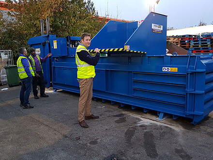 Semi Automatic Balers