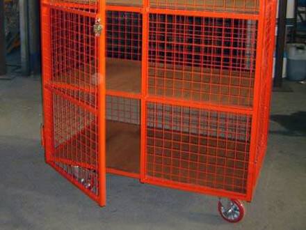 Mesh Security Trolleys