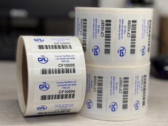 Polypropylene Asset Labels