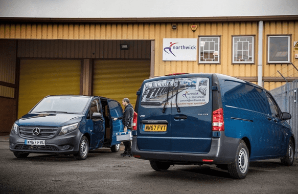 Northwick keeps on running with Mercedes-Benz vans from Rygor