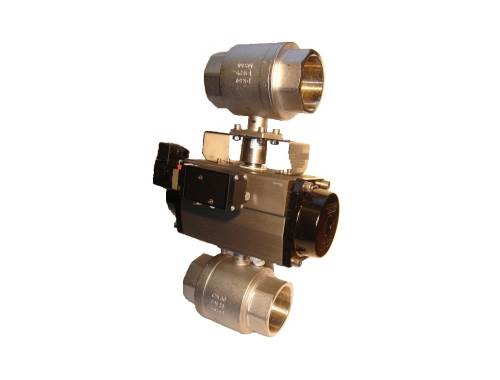 Two BSP Brass Ball Valves