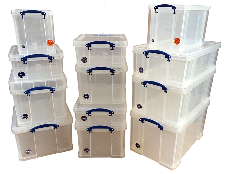 Clear Plastic Storage Boxes