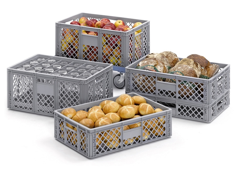 Perforated Plastic Stacking Containers