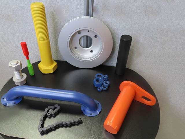 Engineered Coated Samples