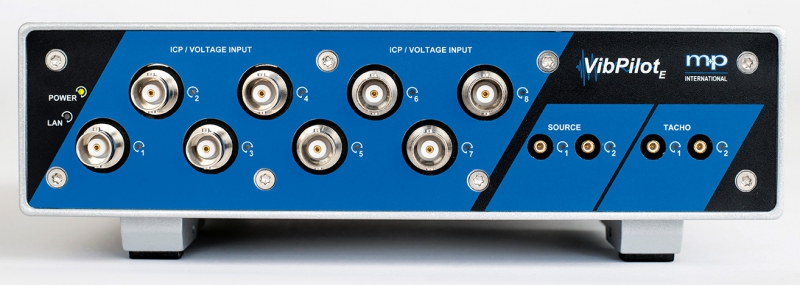 m+p VibPilot Front-End with Battery