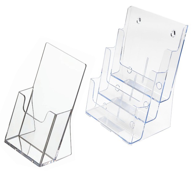 Brochure holders acrylic leaflet holders