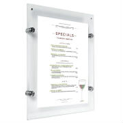 Acrylic menu holder poster holder
