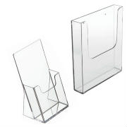 Leaflet dispensers wall or table