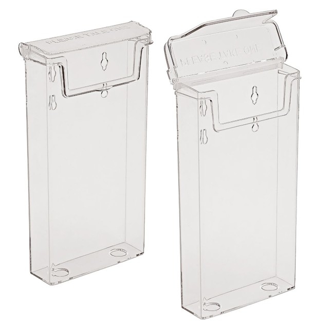 Waterproof leaflet holders