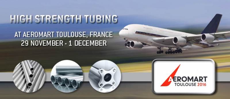 Titanium tubing experts showcase latest light weight products at Aeromart