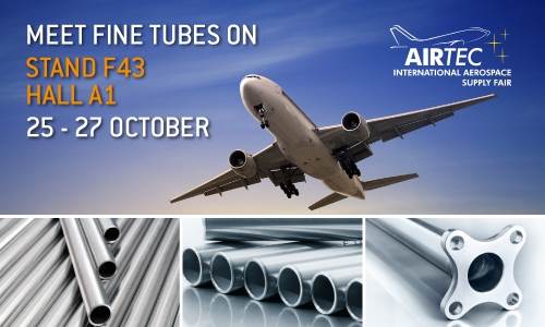 Aerospace tubing manufacturers exhibit latest alloys at AIRTEC